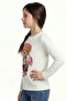 Printed Long Sleeve T-Shirt for Girls B1 - 3