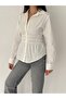 Elastic Waist Poplin Shirt - 3
