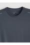 White Crew Neck Men's Sports T-Shirt (S6) - 6