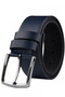 Men's Navy Blue Plain Faux Leather Belt – Casual & Sports Belt 2602658 - 4