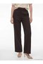 High Waist Wide Leg Women's Trousers (S6) - 2