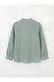 Green Judge Collar Long Sleeve Boys' Shirt (S6) - 2