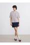 Burgundy Manhattan Printed Oversized Women's T-Shirt - 2