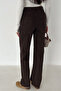 Women's High Waist Straight Leg Pants – Cocoa Line - 7