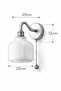 Wall Sconce with Chain Switch |   Modern Vintage Decorative Sconce |   E27 - 4