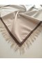 Cendere Fringed 100% Cotton Natural Linen Fabric with Vintage Jute Accessories - 5