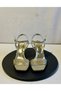 Glittery Sparkly Heeled Evening Dress Shoes-Feli̇sya Buti̇k - 3