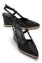 The New Season's Must-Have Item: Women's Shoes with Pointed Toes and Wedge Heels - 3