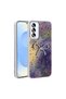 Galaxy A25 Case Shiny Happy Silicone Cover with Camera Protrusion and Shiny Figures - 3