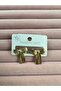 Stainless Steel Bow Earrings - 2