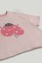 Pink Ladybird T-Shirt and Trousers Outfit - 2