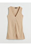 Nevavm V-Neck Textured Women's Vest with a Difference - 5