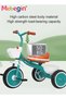 Kids Tricycles with Music and Light, Pedal Balance Bike with 3 Silence Wheels, Storage Basket and Pe - 3