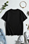 Unisex Heart Ribbon Printed Design Tshirt - 3