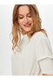 Knitwear Banded Skirt with Pleated Detail Blouse S26Blz005 - 5