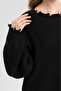 Women's Knitwear Tie Detailed Design Tunic Sweater - 7