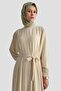 Balloon Sleeve Dress 25Kd4013 Sand - 4