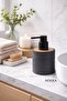 Decorative Liquid Soap Dispenser, Vienna Acrylic Soap Dispenser, 9X8 cm