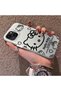 Cute Cat Pattern Anti-Shock Phone Case Compatible with iPhone 13 - 2