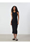 Crew Neck Bodycon Dress