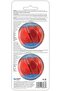 Duo Ball, 6.3cm with Squeaker, 2pk - 2