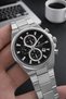 Men's Wristwatch 30 Meters Water Resistant Steel Band + Bracelet Gifted Vs.Blkt.0813 - 4