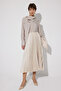 Gold Buttoned Kupra Tunic - 4
