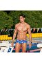 ملابس سباحة Sidewinder Trunks Messy Messy Messy - ملابس سباحة للتدريب للرجال مقاومة للكلور وتصميم صديق للبيئة - 5