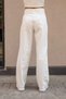 Patricia Women's White Jeans Wide Leg Mold High Waist Jeans - 4