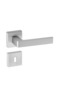 Hira Konak Safari Square Badge Door Handle Satin Room