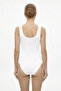 Women's Thick Strap Snap-On Bodysuit, 3-Pack, Cotton Comfort Fit, Casual & Layering Underwear - 3