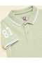 Printed Polo T-Shirt with Short Sleeves - 4