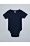 3 Pack Solid Bodysuits with Short Sleeves - 2