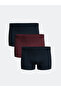 Standard Mold Cotton Flexible Men's Boxers 3-Piece