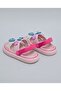 Stitch Charm Detail Slingback Sandals - 4
