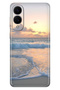 Galaxy S25 Edge Case Art Silicone Printed Tpu Coastline