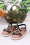 Ac25Y171 Anatomical Comfortable Sole Stone Beaded Elastic Women's Sandals - 4