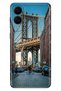 Galaxy S25 Edge Case Colorful Silicone Printed Tpu Brooklyn Bridge