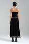 Women's Velvet Fabric Lace Detailed Design Long Skirt - 6
