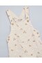 Boys Beige Printed Clothing Set - 4