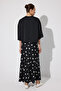 Polka Dot Skirt with Elastic Waist - 5