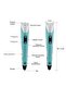 Printing Pen with LCD, Adjustable Speed/Temp, 1.75mm PLA Filament, DIY Craft Set – Blue - 2