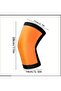 Yangzhou Two Pieces Extra Large, Thick and Warm Knee Compression Sleeves Set. Gold Color (3XL) - 3