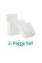 Hanging Organizer for Inside the Cabinet, Set of 2 – Kitchen & Bathroom Organizer / White