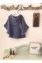 Organic Cotton Muslin Children's Poncho Towel |   Hooded |   Ear Detailed |   1-6 Years Old |   9 Colors - 5