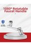 1080 °   Multi-Directional Faucet with Spray and Foam Flow