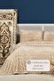 Polen Blanket Set Single Size Wellsoft 2 Pieces (180X240 cm) Cappuccino - 2