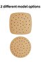 50-Piece Square Hole Airfryer Baking Paper Oil-Repellent Fryer Paper Chamber Protector - 6