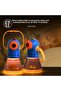 جهاز عرض القصص الخيالية (4 في 1) مصباح يدوي لقصص الأطفال - 3