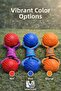 Bite-Resistant Rope Dog Toy |   Teether Rubber Ball and Sturdy Knot Rope Pet Play Toy - 6